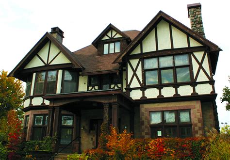 tudor revival house.